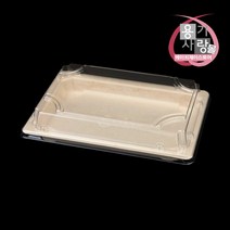 초밥용기 EG-1.0B 세트 펄프 초밥포장용기 600개