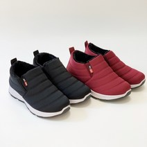 여성 패딩슬립온 겨울 방한화 키높이 털 슬립온 신발