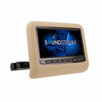 Soundstream SHAD-9H 범용 헤드레스트 마운트 DVD 플레이어 9인치 LCD/MobileLink 입력 포함 593152