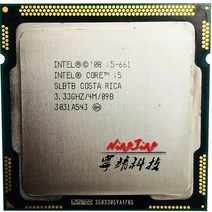 인텔 코어 i5-661 i5 661 3.3GHz 듀얼 코어 CPU 프로세서 4m 87w lga 1156