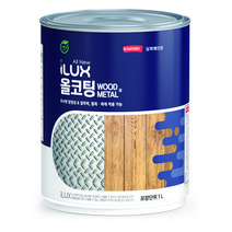 아이럭스 삼화페인트 올코팅 철재 목재 콘크리트 녹방지페인트 1L, 핑크/퍼플 0082B