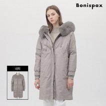 보니스팍스 폭스퍼 구스 내피 롱 점퍼-BY41PH550