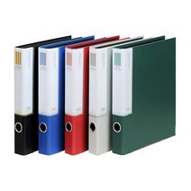 문화 합지 3공D링 바인더3cm B848-7, 회색