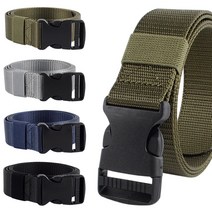 지원군몰 GW원픽 캐주얼 멀티벨트 간편한 플라스틱 버클 쇠독방지 군용 등산 아웃도어 작업복 남자 허리띠