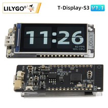 LILYGO® T-Display-S3 ESP32-S3 1.9 인치 ST7789 LCD 디스플레이 개발 보드 WIFI 블루투스 5.0 무선 모듈 170*320 해상도, CHINA_S3 Solder PIN