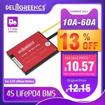 인산철파워뱅크 3.2v lifepo4 bms 4s 12v 15a 20a 30a 40a 50a 60a, 60a 생활 공통