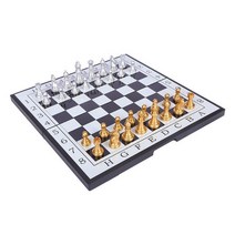 체스판 고급 체스 말 보드게임 Fonoun 체커 마그네틱 다중 크기 FN90082, 2.L
