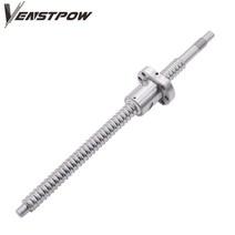 공구 부속 SFU2005 볼 스크류 500 600 800mm 1000mm CNC 3D 프린터 용 가공 모드 RM 2005 BK15 BF15 엔드 부품, Only 1pc SFU2005 nut