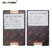 스피커 SKYFAME 차량용 16 핀 배선 하네스 어댑터 Canbus 박스 디코더 인피니티 M35 M45 Fuga GT450 Y50 안드로이드 라디오 전원 케이블, 3.Canbus keep CD
