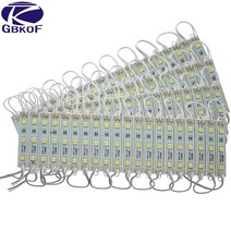 led 모듈 라이트패널 조명 20pcs 5050 3 dc12v 방수 광고 디자인 슈퍼, 하얀