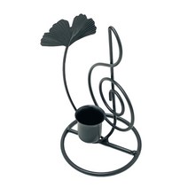 음성 인식 선풍기 무풍 아기 바람 날개 없는 키큰 써큘레이터wrought iron ginkgo leaf love heart 캔들 홀더 금속 촛대 공예 웨딩 식탁 로맨틱 디너, 단일 잎 원숭이