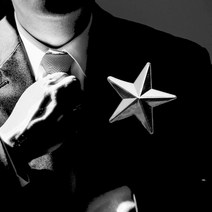 (1+1 기획전) 남자 브로치 BROOCH Star Mini S 고급형 선물케이스 보증서 +무료배송