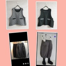 대신승복 엠보 미니조끼 개량한복 승복 법복 절복 조끼 미니조끼