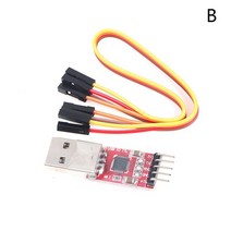 오디오 개발 보드 모듈 호환 5PIN CP2102 USB 2.0-TTL UART 6Pin 직렬 변환기 STC FT232 Windows Linux 운영 체제 교체, B