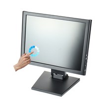 [하이드림엘씨디] HDL-T150RH/LED - 압력식 터치 모니터, 스탠드 제거 / RS-232 시리얼터치