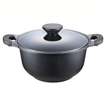 풍년 펄블랙 가마솥 통주물 냄비 곰솥 28cm, 상세 설명 참조, 단일옵션