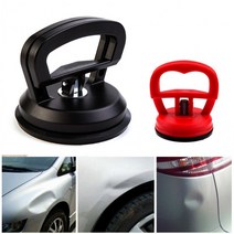 텐트 셀프 자동차수리 차박 천막 차량용 캠핑 흡착기, 차량용 만능흡착기(소형레드)2개