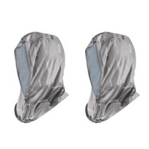 타이트엔드 골프 얼굴 햇빛가리개 후드형 2P, 그레이