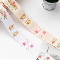 자투리 12컷2.5cm플라워 핸드메이드 택1, 12컷2.5cm플라워 핸드메이드 네츄럴