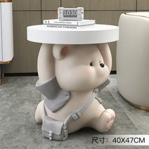 북유럽 테이블 카페 긴 우드 탁자-싱글 침대 미니 원목 트레이 노트북, 06