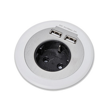 원형 빌트인콘센트 BID-201 매립형 원형콘센트 USB 콘센트 / 사무실 콘센트 / 카페콘센트 / 스터디카페 콘센트 / 빌트인 원형 콘센트 / 매립형 USB 콘센트
