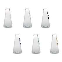 자페라노 디캔터 페토니 시리즈 컬렉션 컬러 워터 카라페, 투명(클리어)