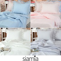 siamia 시원한 캔드 스노우리플 여름 이불 퀸 4color