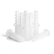 스크류앙카 NINDEJIN 200pcs 플라스틱 앵커 마른 벽에서 나온 벽 M6 M8 M10 나사에 플러그, 10 Green M6_01 26mm