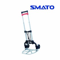 [L7AE]구루마 사무실 스마토 알루미늄 접이식 핸드트럭 하중 80kg SM-FT80 카트 손수레, 1개