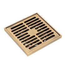 트렌치커버 강철 하수구 구리 황동 바닥 배수구 10cm 광장 꽃 예술 조각 화장실 배수구 보이지 않는 냄새 방지 배수구 스트레이너 wb9004, 모델 14, 다른