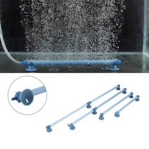 어항 산소 발생기 기포기 거품 벽 튜브 공기 돌 공기 통기 펌프 커튼 수족관 물고기, 7 인치