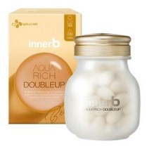 이너비 피부보습 아쿠아리치 더블업 히알루론산 자외선케어 2박스/8주분