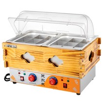 오뎅 기계 어묵탕 나무 우드 일본식 꼬치 분식 탕, 체인타입-싱글온도조절-2소분보온로