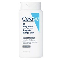 세라비 SA 바디워시-거칠고 울퉁불퉁(닭살)피부 전용 부드러운 각질제거 Salicylic Acid Exfoliate Rough and Bumpy Skin Allergy Tested