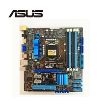 B85M-G ASUS P7H55M 마더보드 LGA 1156 DDR3 16GB 인텔 H55 데스크탑 메인 보드 SATA II PCIE X16 중고 AMI, 한개옵션0