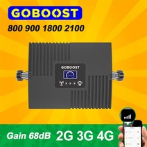 증폭기 와이파이증폭기 음성 wifi 확장기 GOBOOST 인터넷 신호 부스터 800 셀룰러 증폭기 가정용 음성 통, 04 Package 4_02 1800 Band3