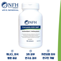 NFH 수용성 커큐민 H2O SAP 500mg non-GMO 야채캡슐 90정