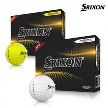 스릭슨 제트스타7 골프공 3피스 12알 화이트 옐로우, 상세설명 참조