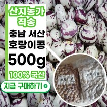 산지농가직송 2022년 국산 햇 깐 호랑이콩 적강낭콩 검정강낭콩 급냉 깐거, 500g