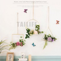 DIY꽃병 조화 웨딩 소품 가정 꽃꽂이 엔틱 모던 공예, 꽃병원형 BL11638