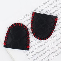 줄자 쵸크 원단용 수성펜 실뜨개칼 부자재 쪽가위 골무 핀셋, 19.가죽골무