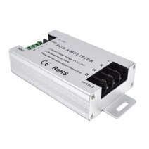 360W RGB 주도 증폭기 컨트롤러 DC12V ~ 24V-30A 알루미늄 쉘 RGB 5050 3528 SMD LED 스트립 램프, 하나, 은