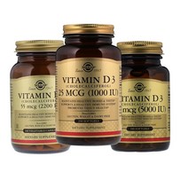 Solgar 솔가 비타민D3 1000 2200 5000 10000iu, 선택1)비타민D3 (1000IU)