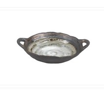 빈티지 녹 브라운 손잡이볼 메인요리그릇 식탁셋팅