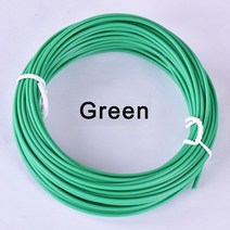 3D프린터필라멘트 PLA 3D 펜 필라멘트 1.75mm 색 옵션 프린터 용 인쇄 재료 드로잉 냄새 없음 5 M/PCS, 22 Green