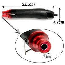 힛툴 타이거열풍기 1pc EUUS 220110V 전기 핫 에어 건히트건 지원 시트 포함 DIY 도구 pistola de calor 도, 01 EU_01 Black