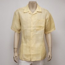 (특가) 남자 모시 반팔 남방 안동포색