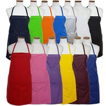 (동연산업) 단면방수앞치마 생활방수앞치마 목걸이형앞치마 앞치마, 1장, 보라색