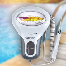 수질 농도 테스터기 CL2 잔류염소 PH 수소이온 농도 측정 검사 테스트 수질 체크, 측정공구 IF_050, 1개