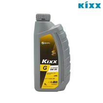 자동차 엔진오일 Kixx G 1리터 4행정 오토바이 예초기 오일 가솔린, 1병, Kixx G 5W-30 1리터